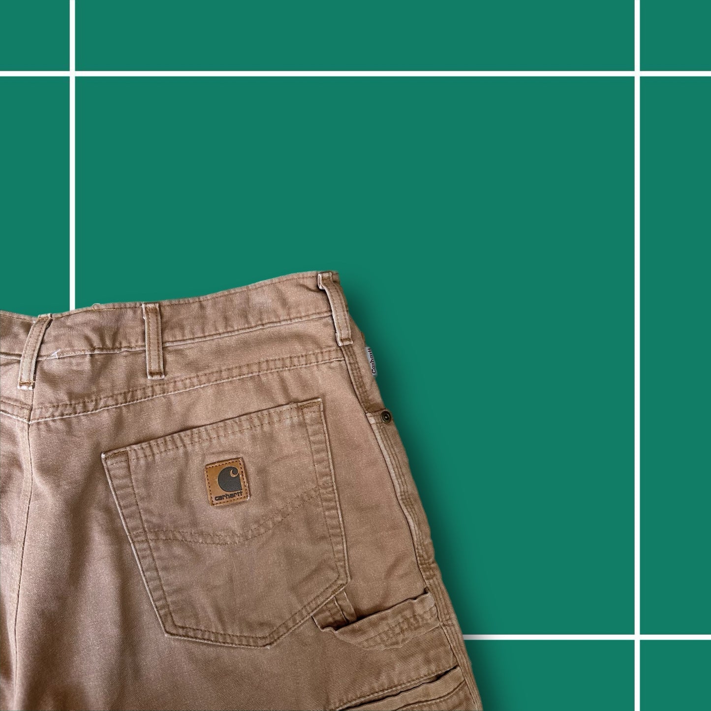 Vintage Carhartt Brown Carpenter Shorts