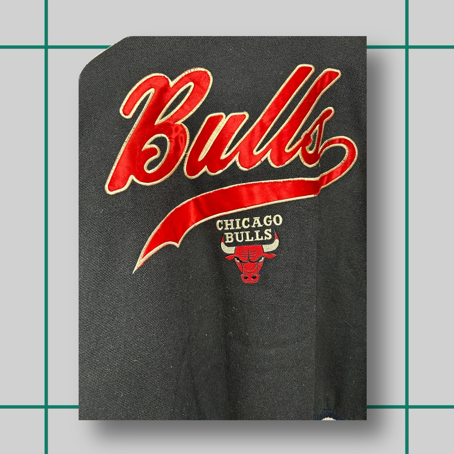 Vintage Logo Athletic x Chicago Bulls 90's Varsity Jacket