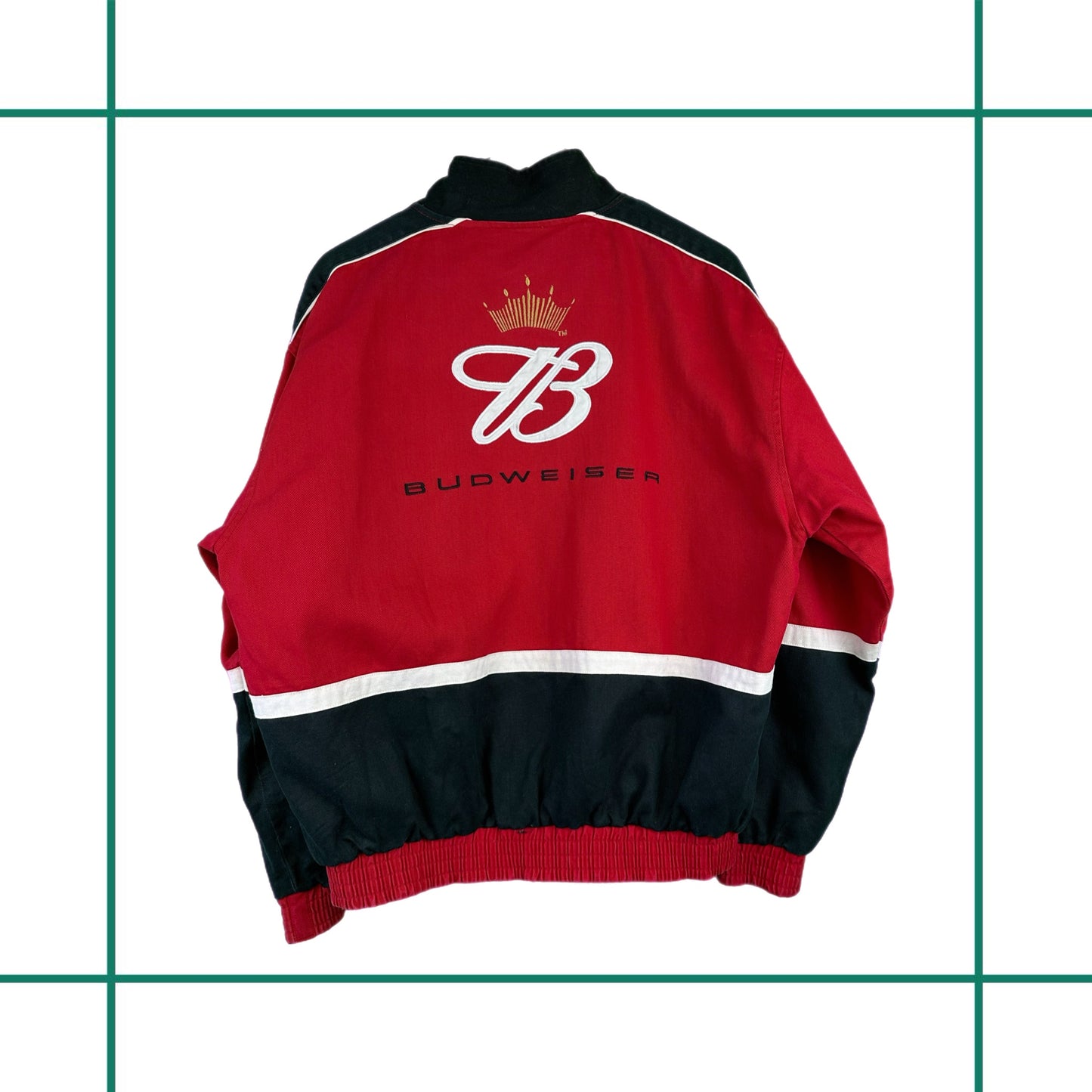 Vintage Budweiser Racing Jacket
