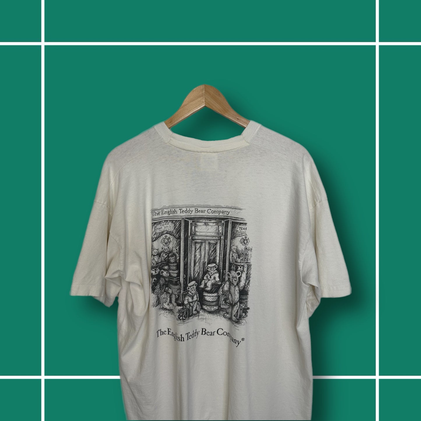 Vintage 80's/90's The English Teddy Bear Company 'Omnibus' Tee