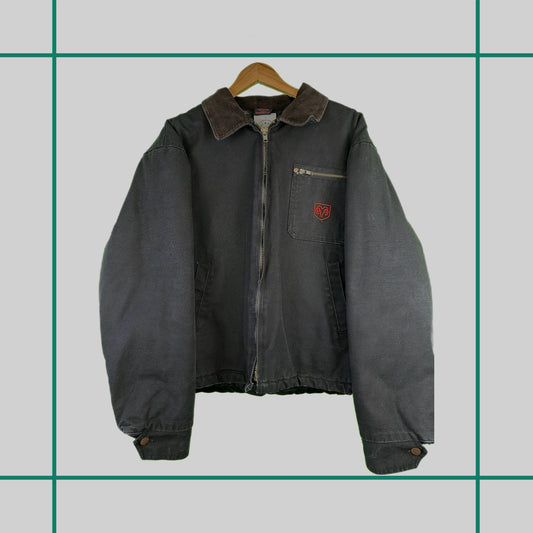 Vintage 90's Dodge Racing Teflon Worker's Jacket