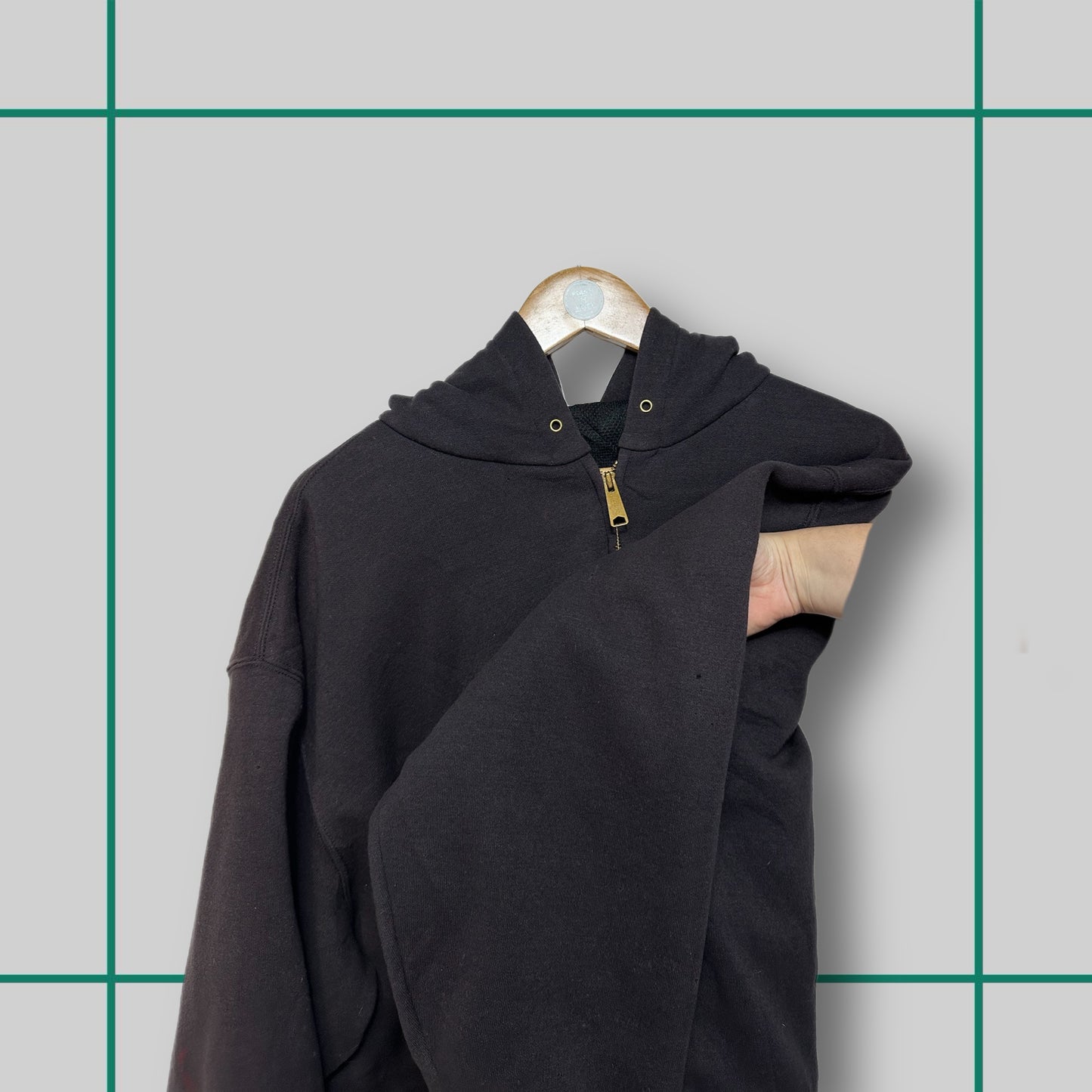 Vintage Carhartt Brown Full Zip Hoodie