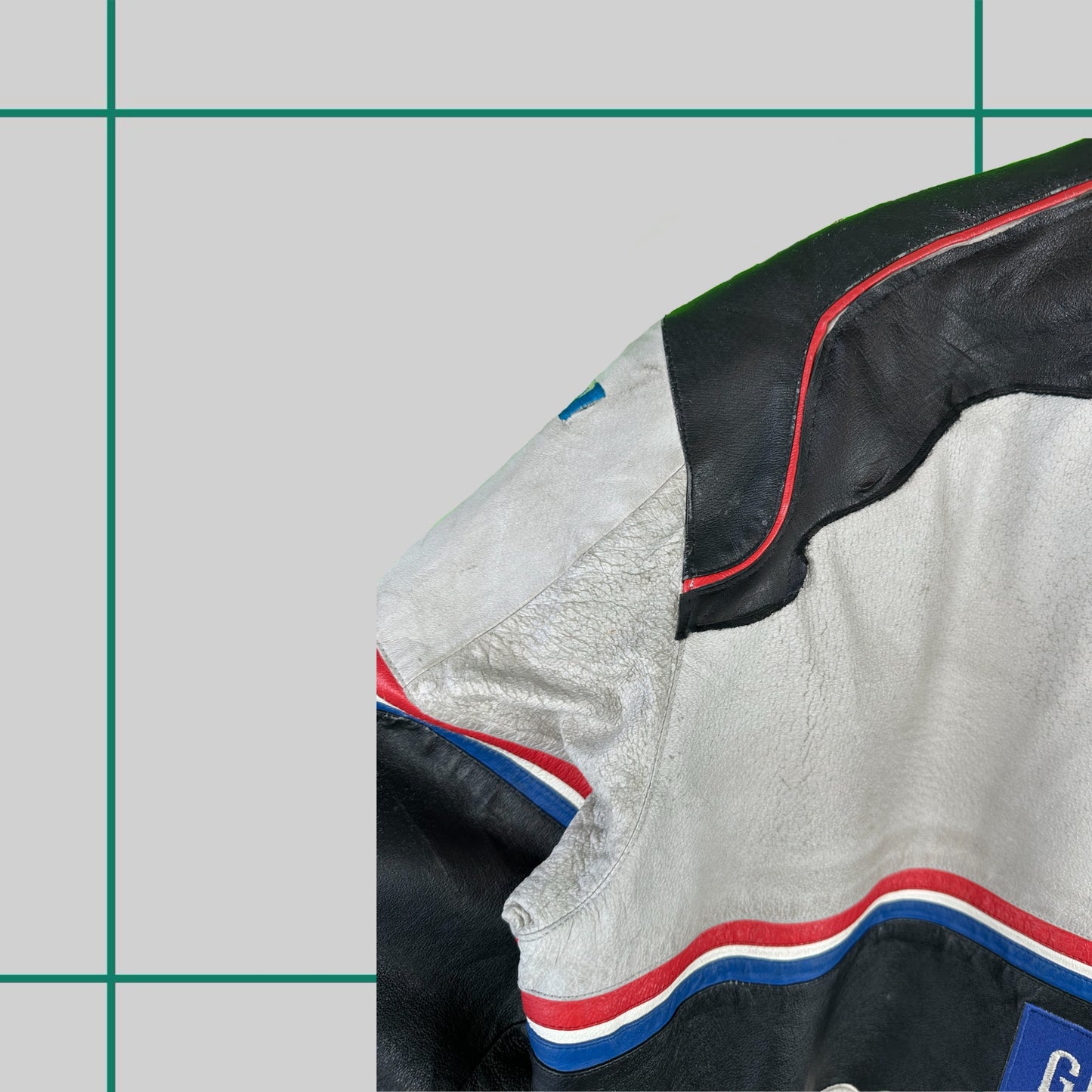 Vintage Goodwrench Service Racing Leather Jacket