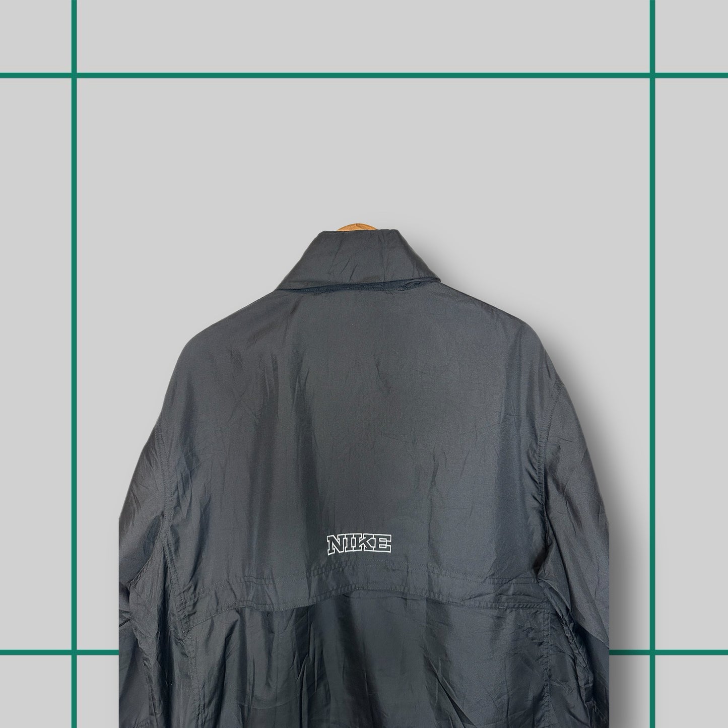 Vintage Nike 00's Black Anorak