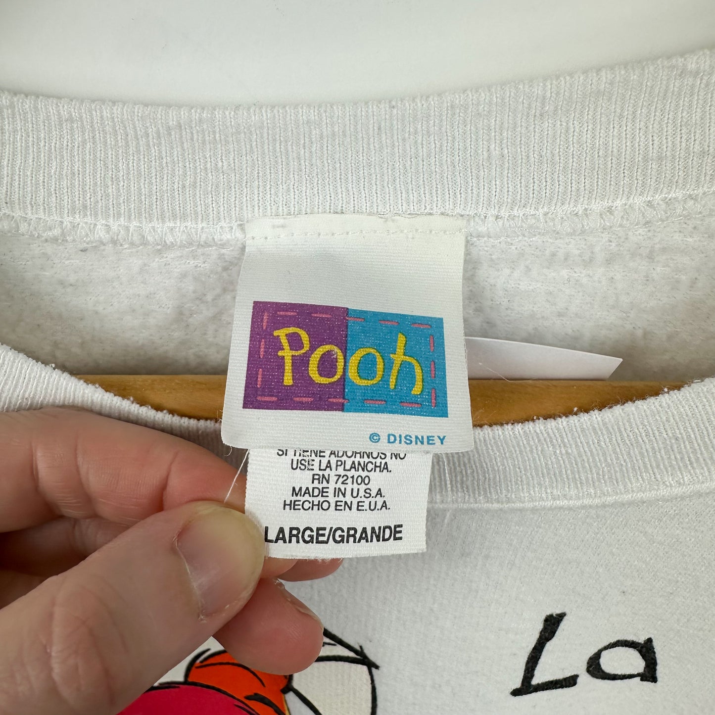 Vintage Winnie The Pooh Christmas Crewneck