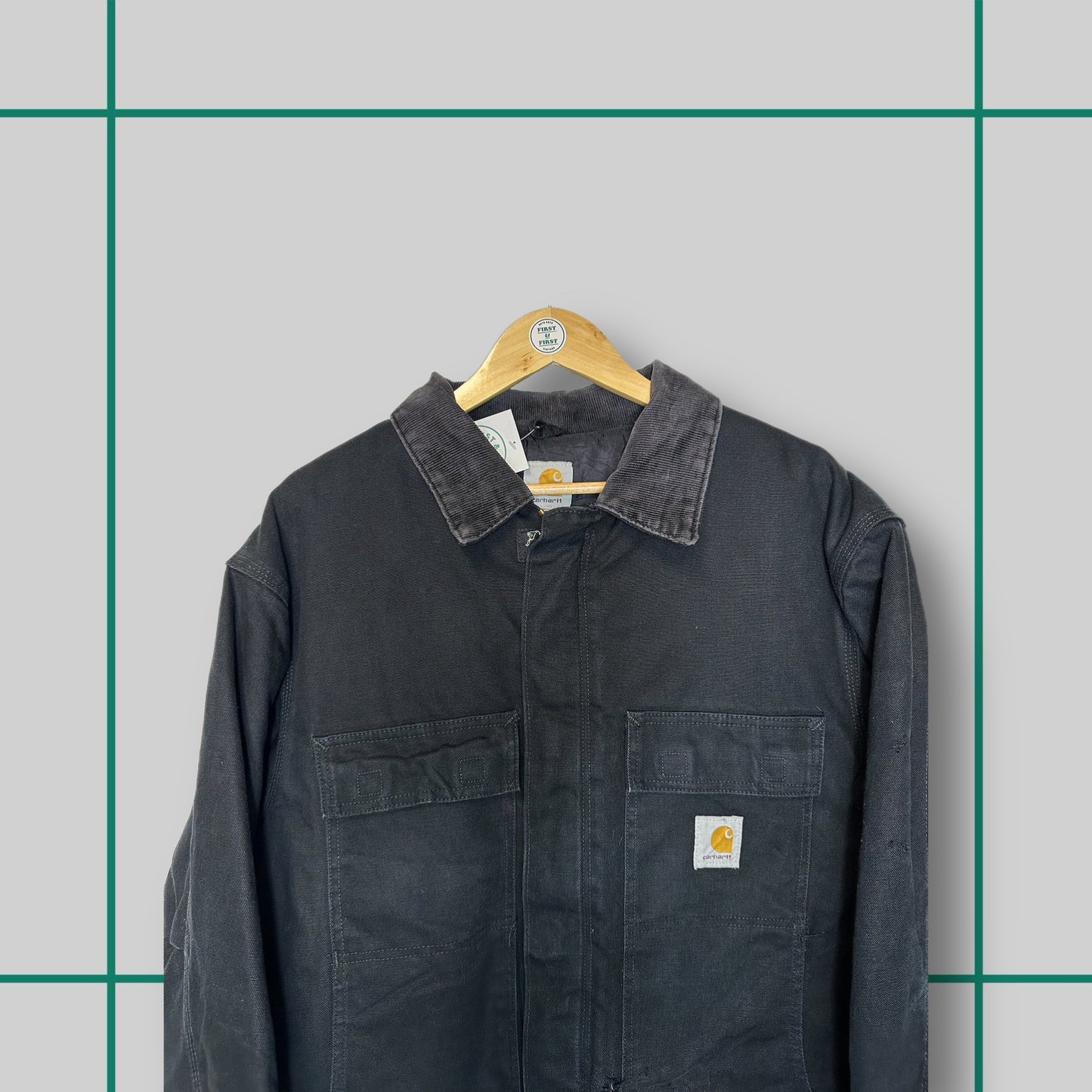 Vintage Carhartt Black Workers Jacket