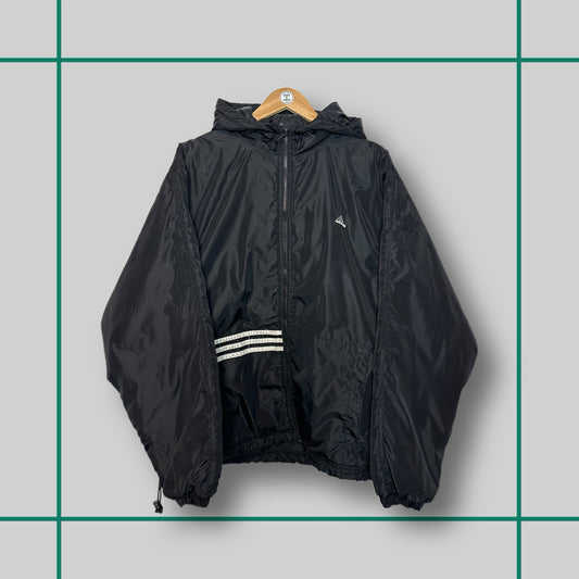 Vintage 90's Adidas Hooded Coaches Jacket