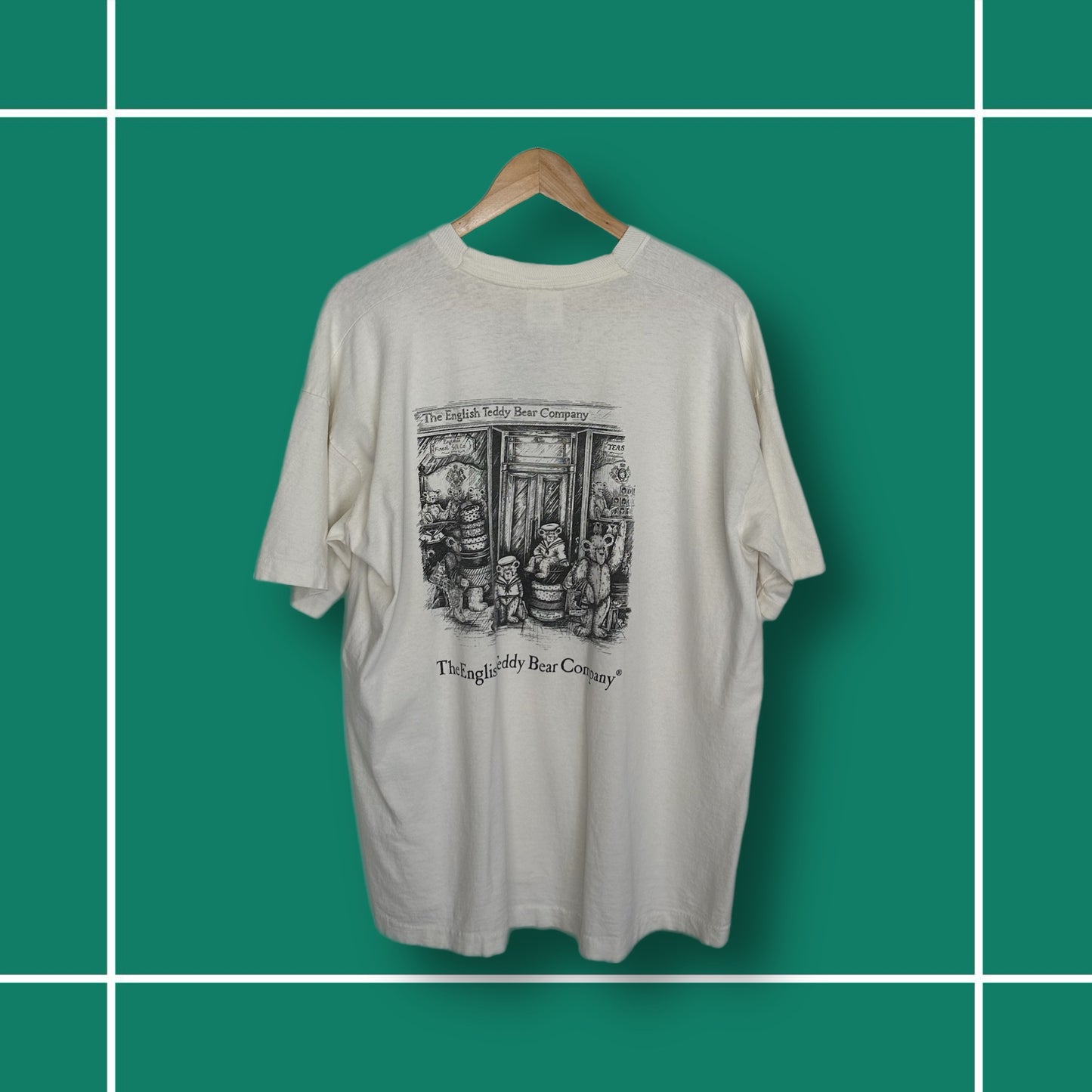 Vintage 80's/90's The English Teddy Bear Company 'Omnibus' Tee