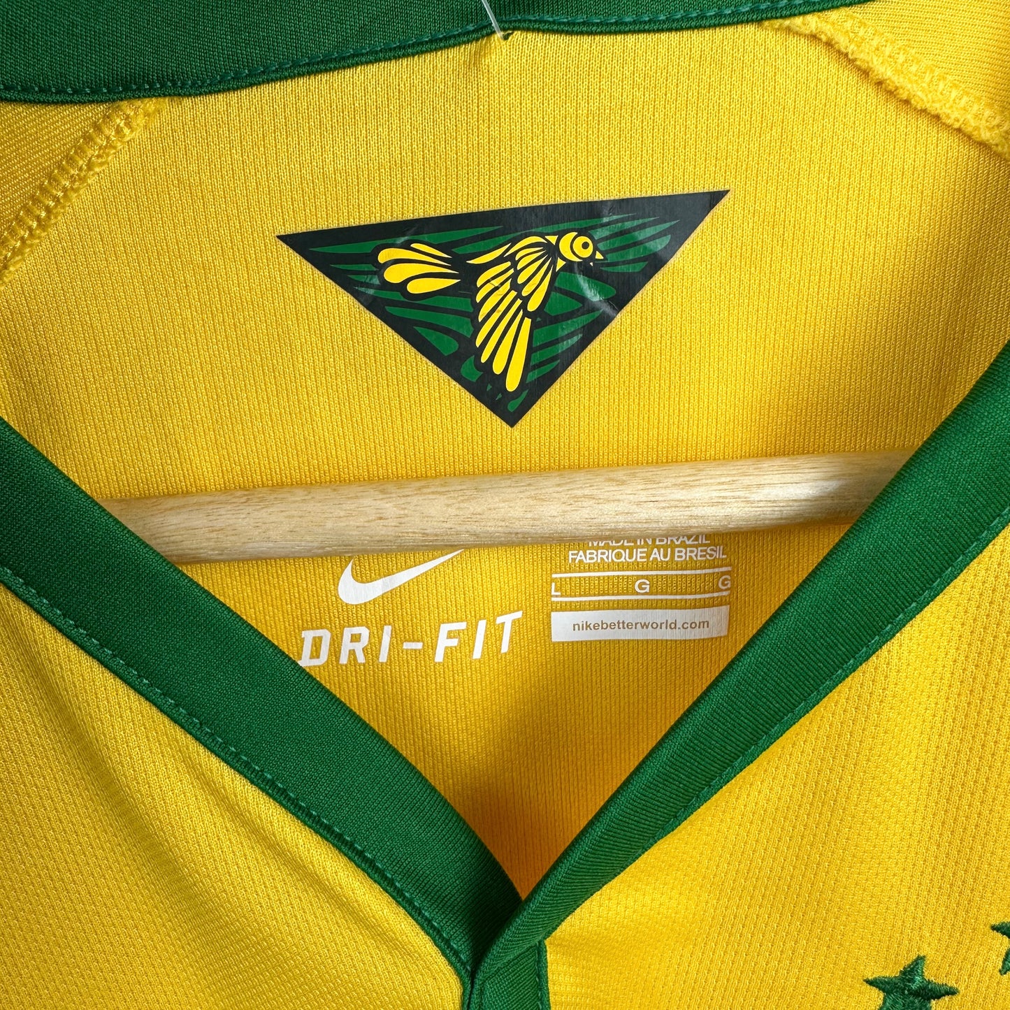 Vintage Nike x 2014/15 Brasil Home Jersey