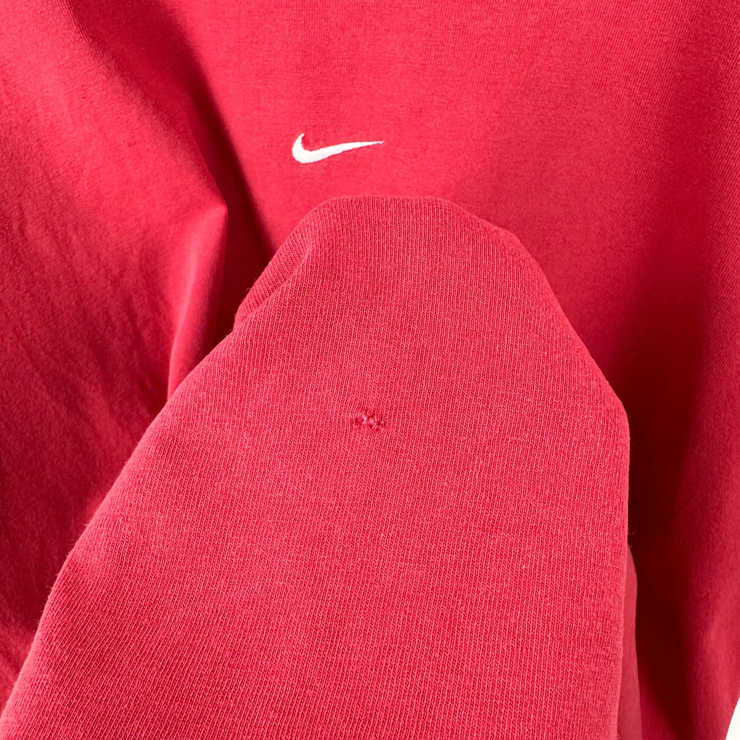 Vintage 90's Nike Red Centre Swoosh Tee