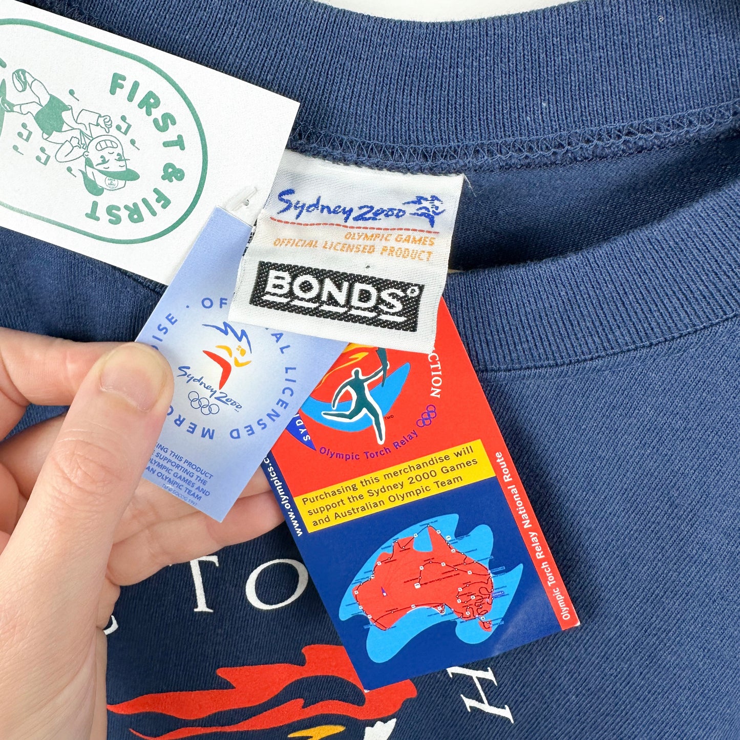 Vintage Sydney 2000 Olympics Torch Relay Tee