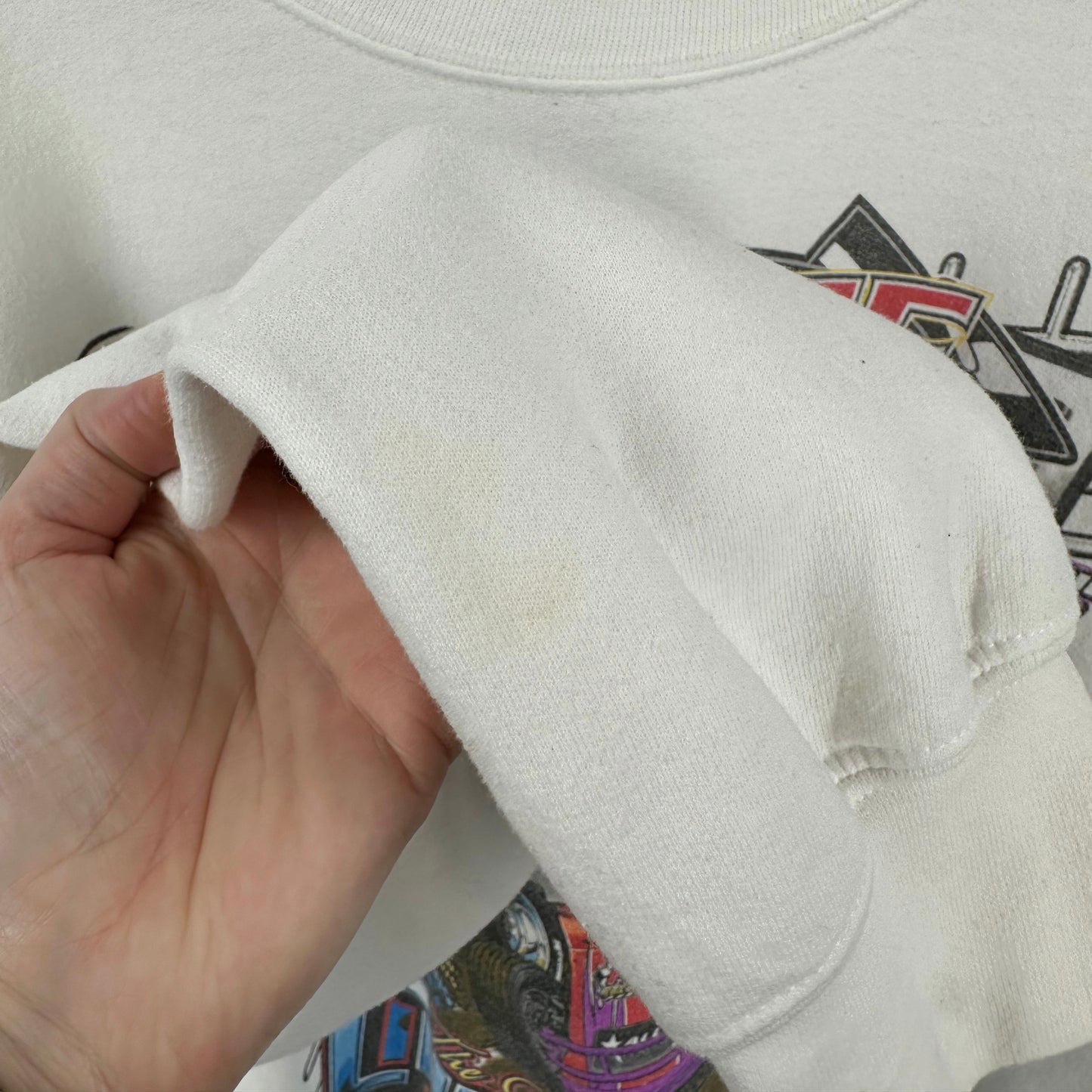 Vintage 2007 'Bob Pierce Race Cars' Crewneck