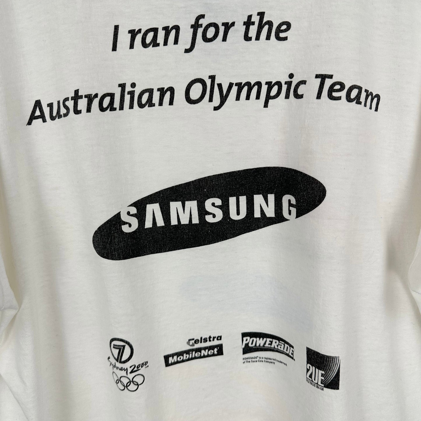 Vintage Samsung Sydney 2000 Olympics Fun Run Tee