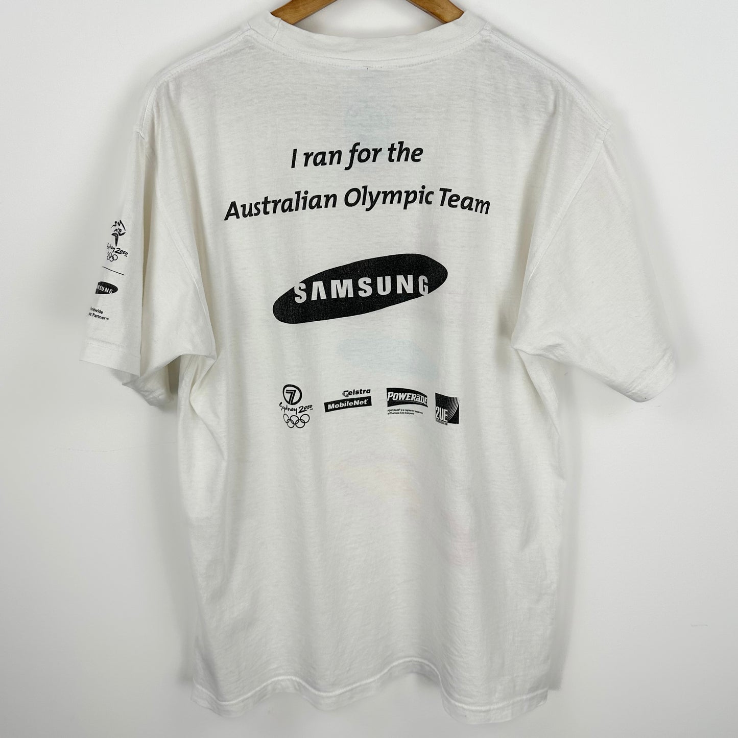 Vintage Samsung Sydney 2000 Olympics Fun Run Tee