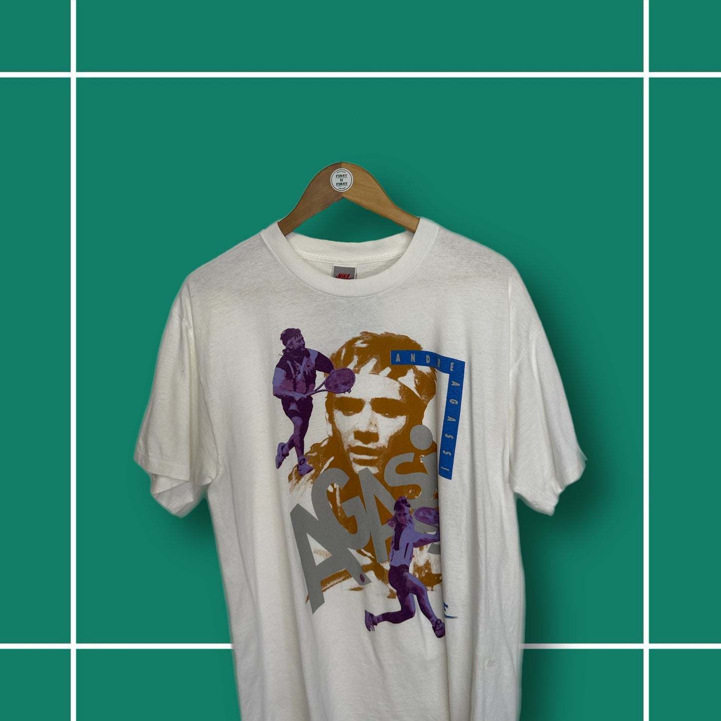 Vintage Nike x Andre Agassi Tee