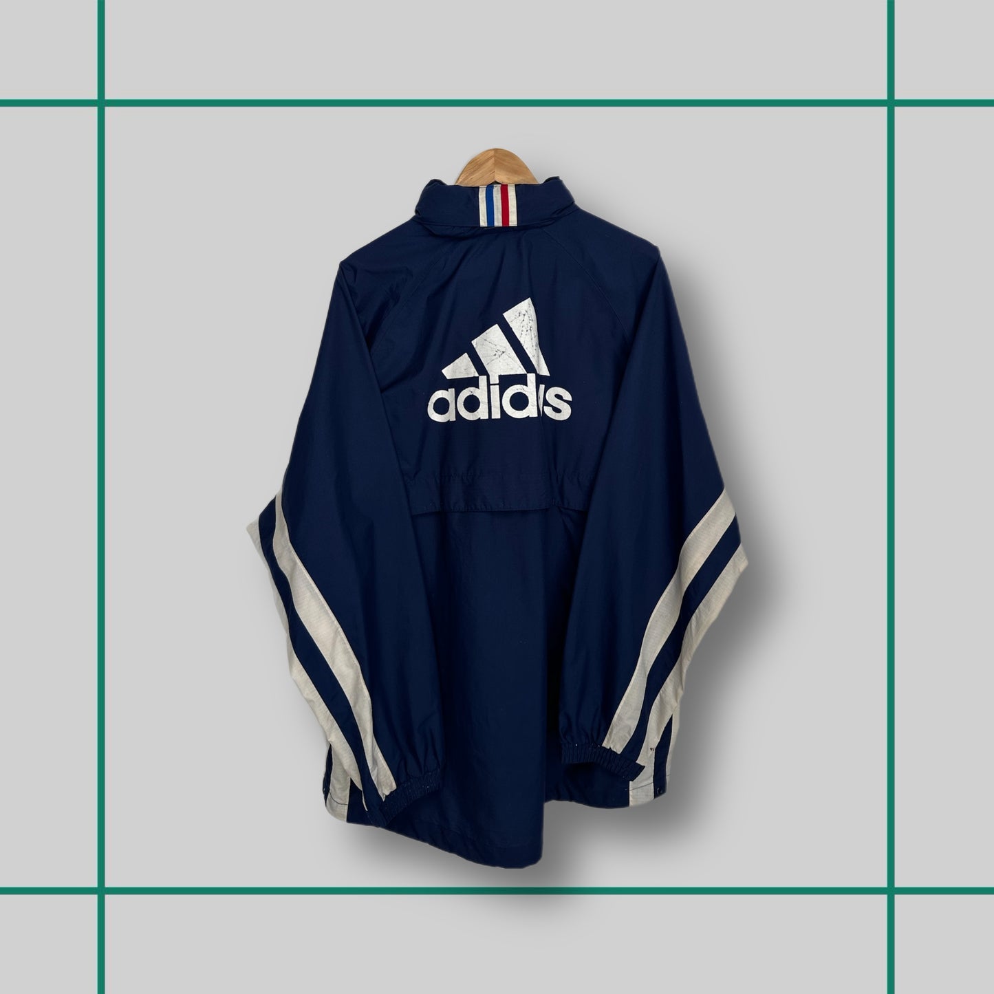 Vintage Adidas x France FC 90's Coaches Jacket