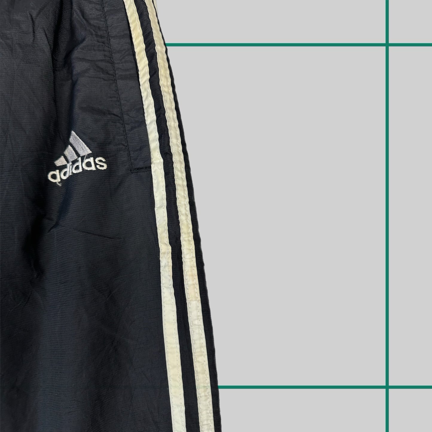 Vintage 90's Adidas Black Track Pants