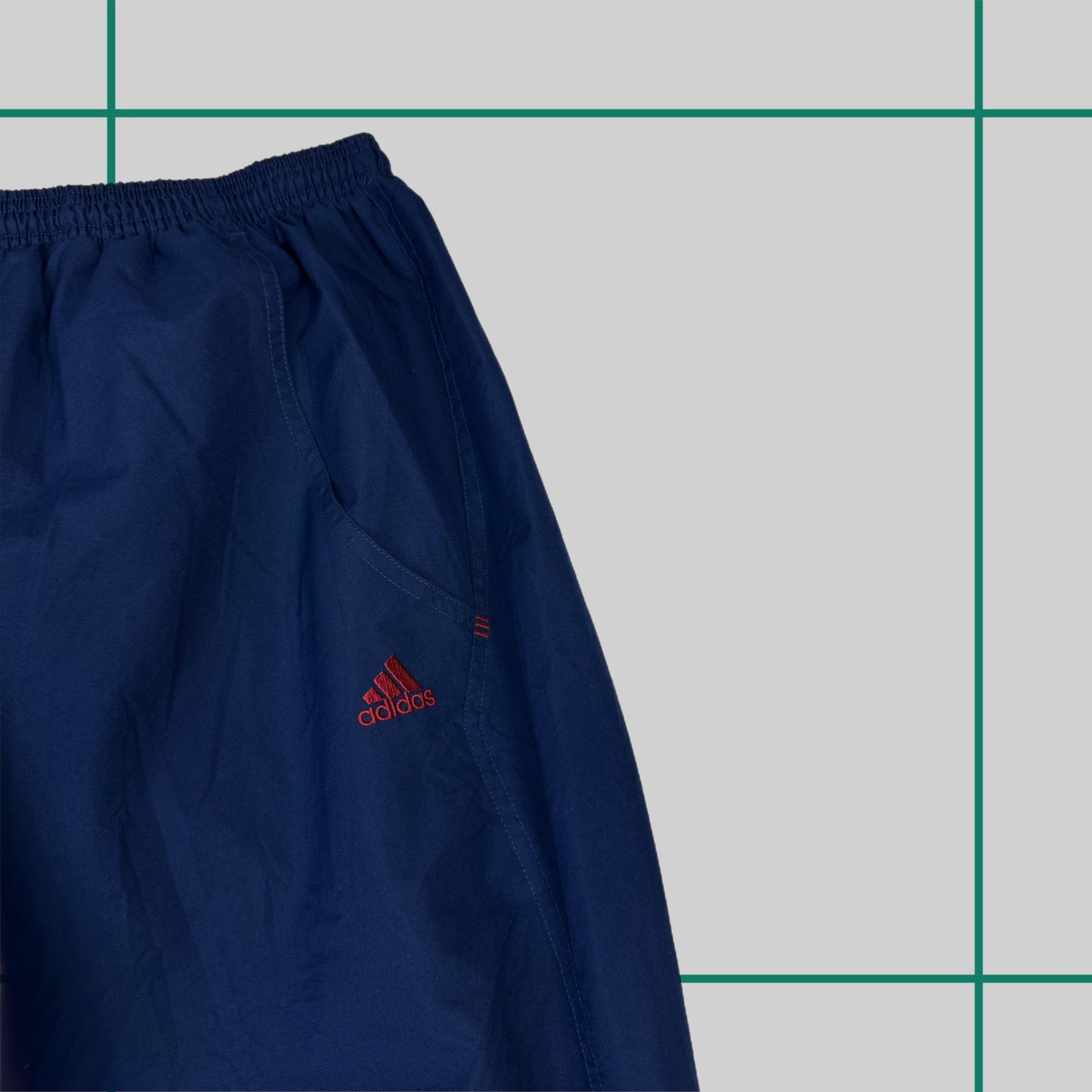 Vintage 90's Adidas Navy Track Pants