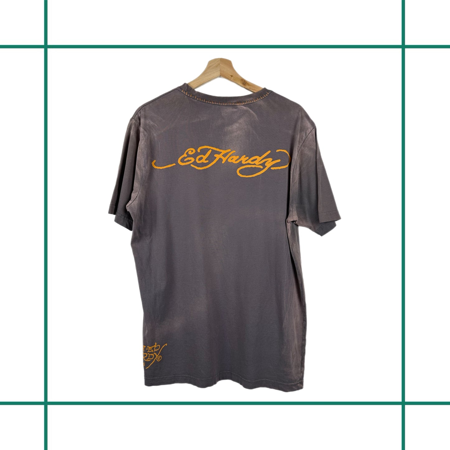 Vintage Ed Hardy 'Born Free' Eagle Tee