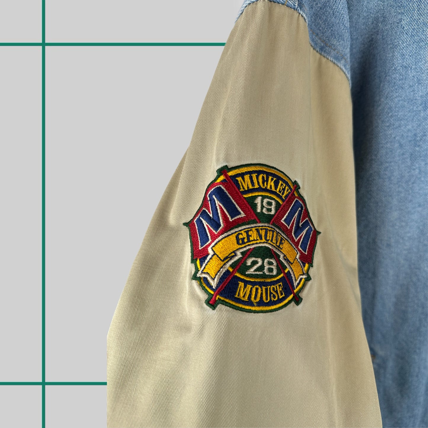 Vintage Mickey Mouse Varsity Jacket