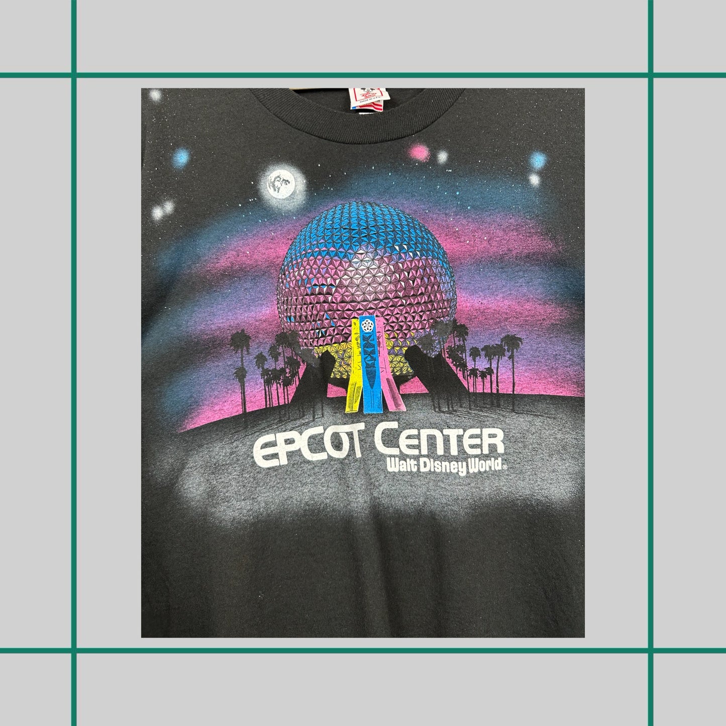 Vintage 90's Epcot Center AOP Tee