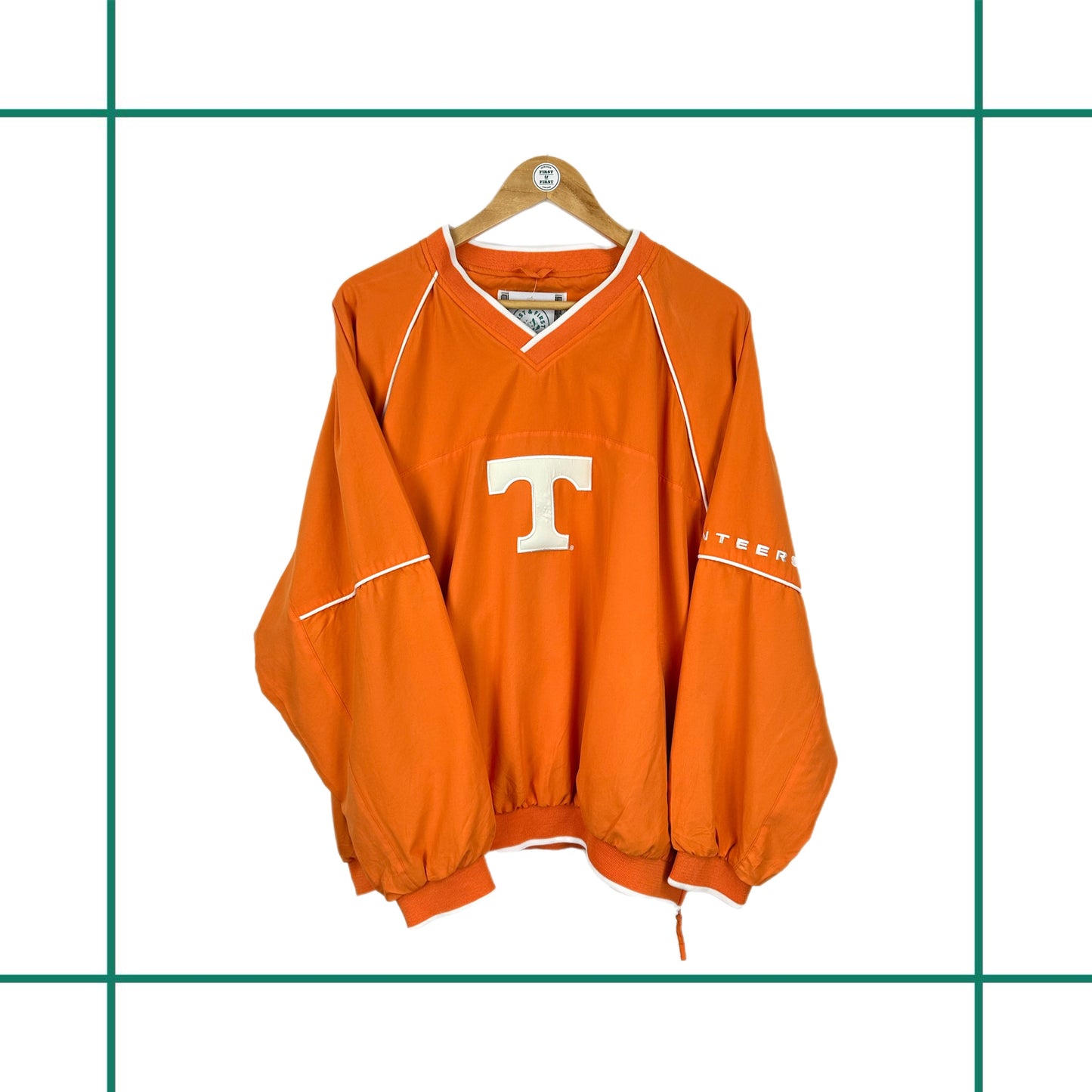 Vintage Tennessee Volunteers V-Neck Pullover