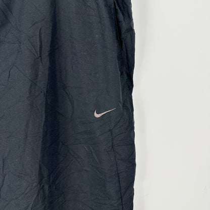 Vintage 00's Nike Black Nylon Track Pants - XL