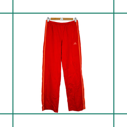 Vintage Adidas Red Track Pants - S