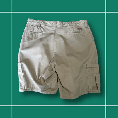 Vintage Dickies Beige Cargo Shorts