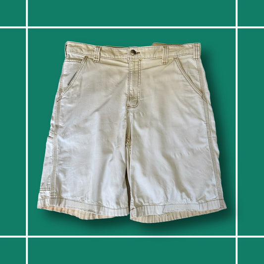 Vintage Carhartt Cream Shorts