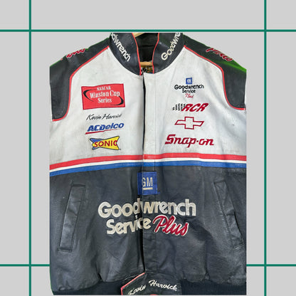 Vintage Goodwrench Service Racing Leather Jacket