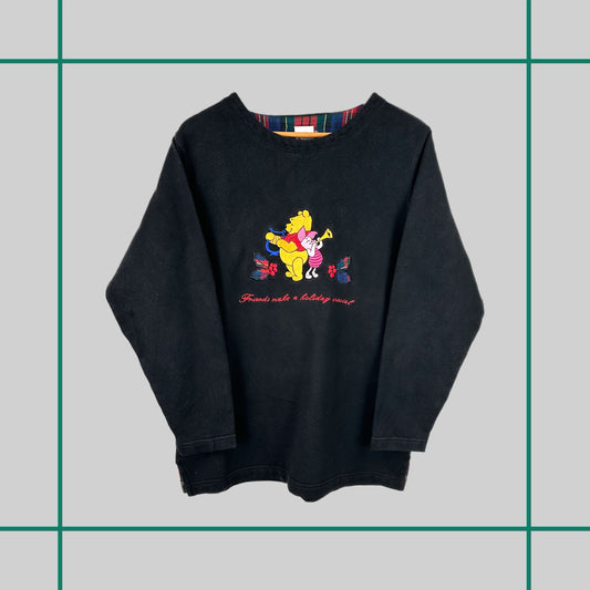 Vintage 90's Winnie the Pooh Holiday Crewneck