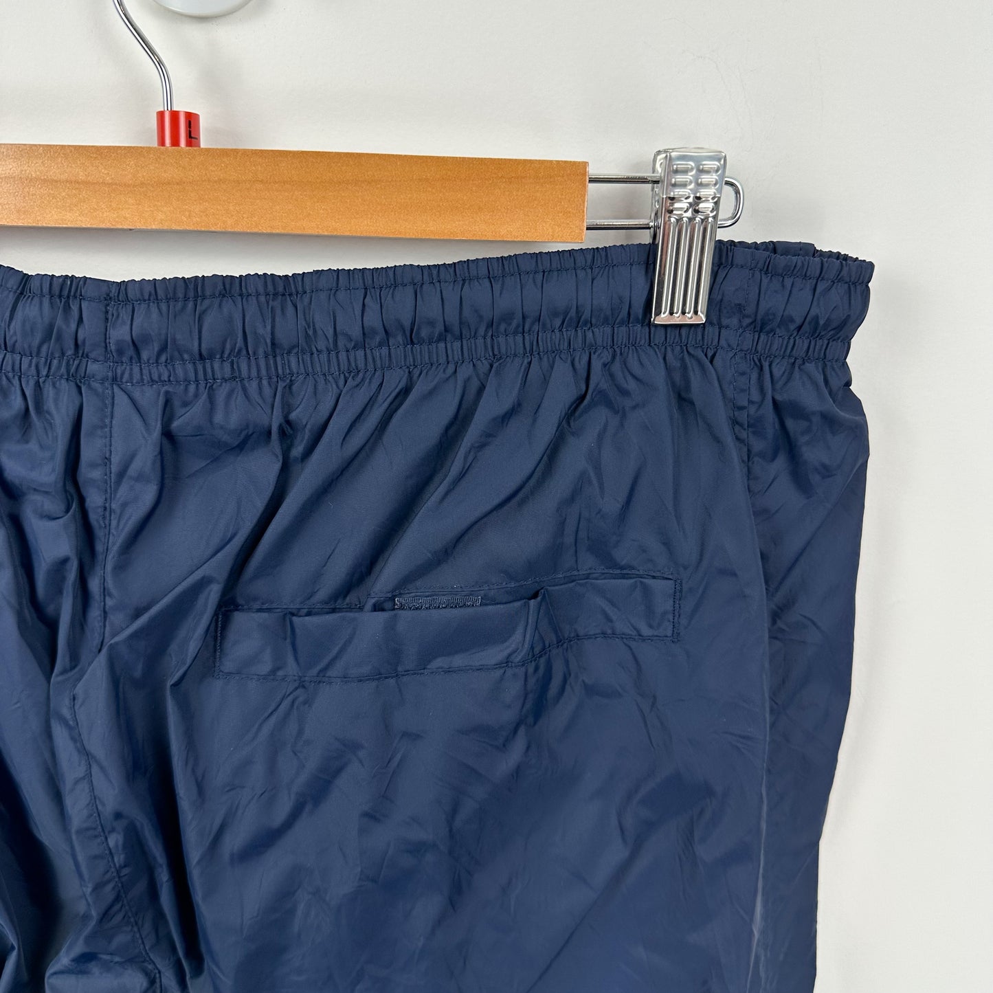 Vintage 00's Nike Navy Nylon Track Pants - L