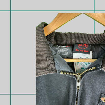 Vintage 90's Dodge Racing Teflon Worker's Jacket