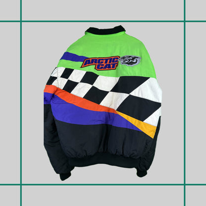 Vintage 90's Arctic Cat 2-in-1 Insulated Racing Jacket