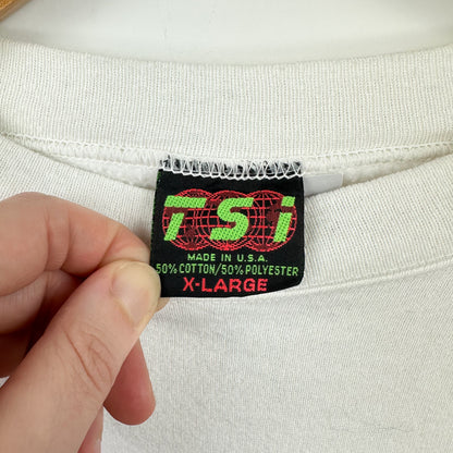 Vintage 1995 Looney Tunes Daffy Duck Christmas Crewneck