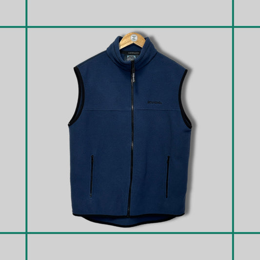 Vintage Kathmandu Blue Fleece Vest