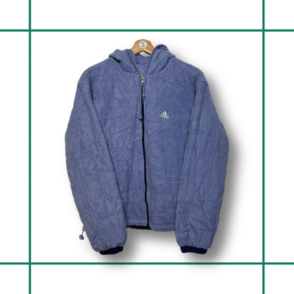 Vintage Adidas Reversible Fleece Jacket