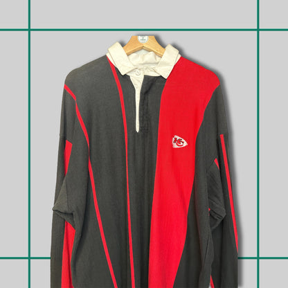 Vintage Kansas City Chiefs Rugby Jumper