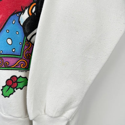 Vintage Disney Mickey Mouse Santa Christmas Crewneck