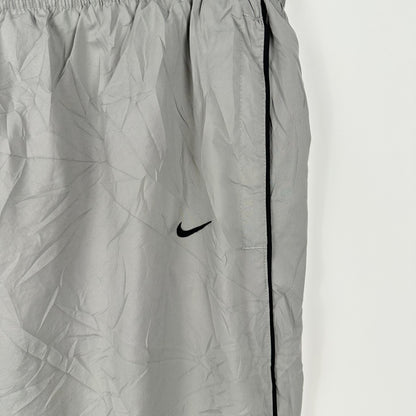 Vintage 00's Nike Grey Nylon Track Pants - XL