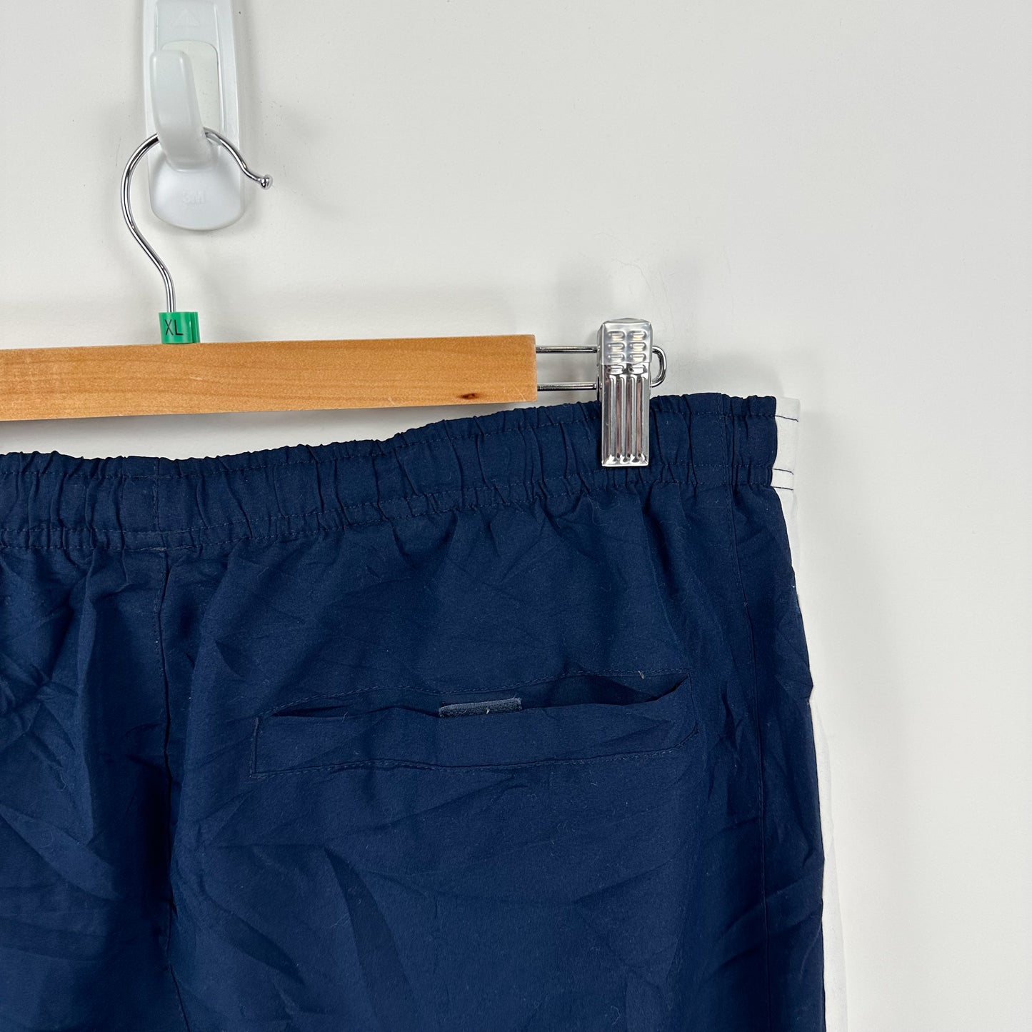 Vintage 00's Nike Navy Nylon Track Pants - XL