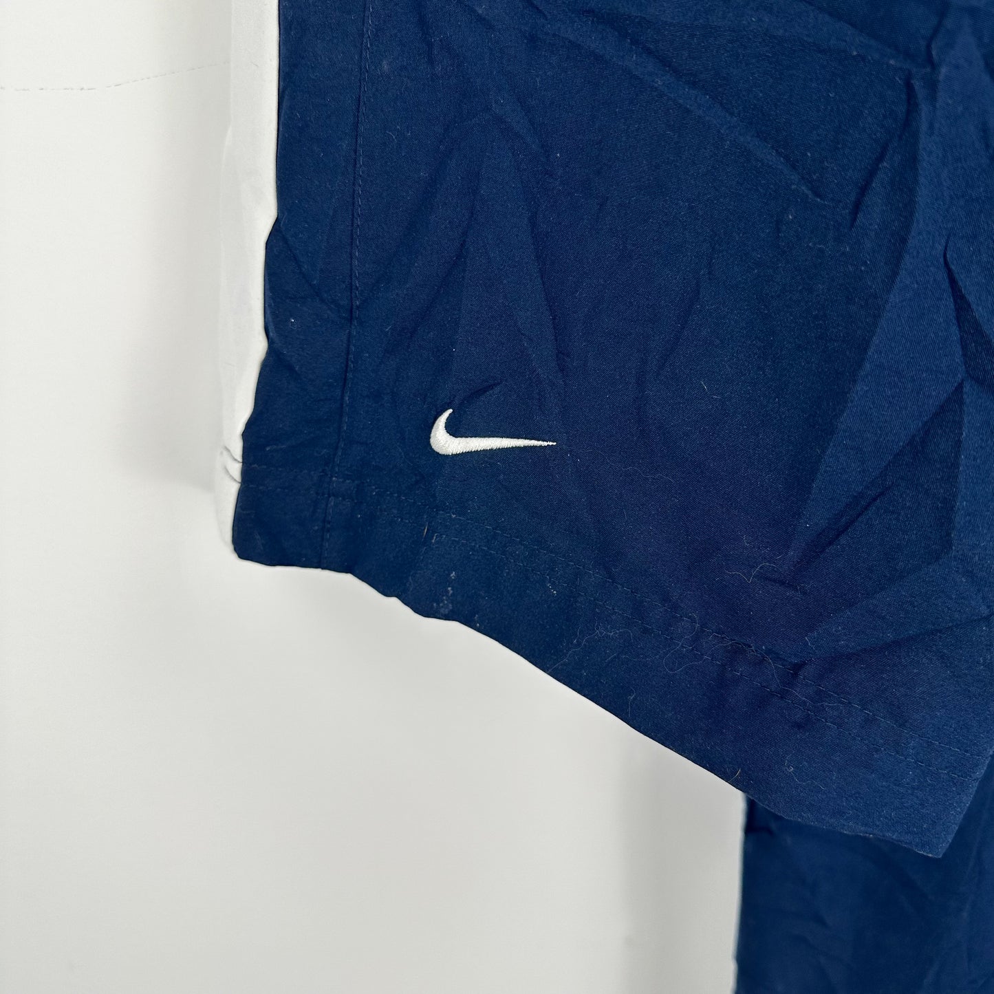 Vintage 00's Nike Navy Nylon Track Pants - XL