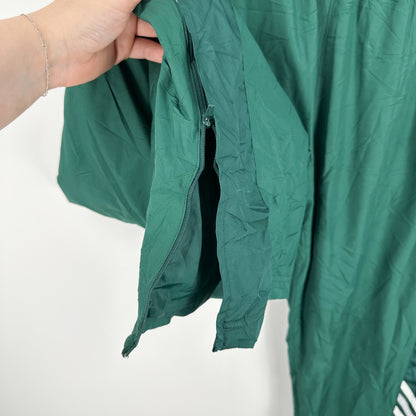 Vintage Adidas Green Nylon Track Pants - L