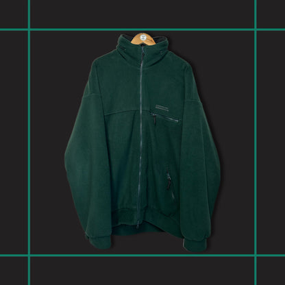 Vintage Kathmandu Green Fleece Jacket