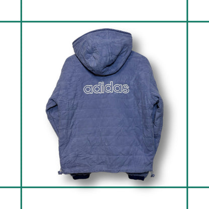 Vintage Adidas Reversible Fleece Jacket