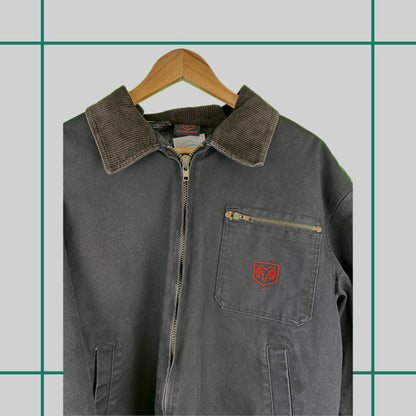 Vintage 90's Dodge Racing Teflon Worker's Jacket