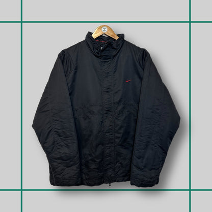 Vintage Nike 00's Black Fleece Lined Jacket