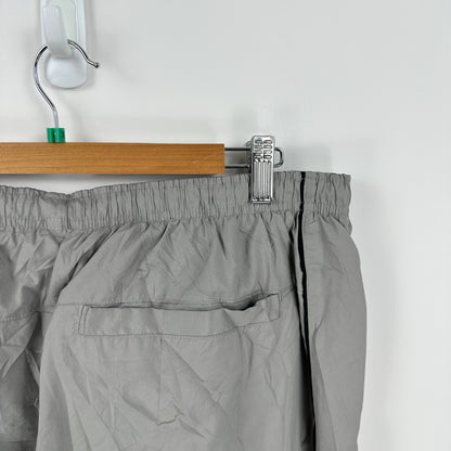 Vintage 00's Nike Grey Nylon Track Pants - XL