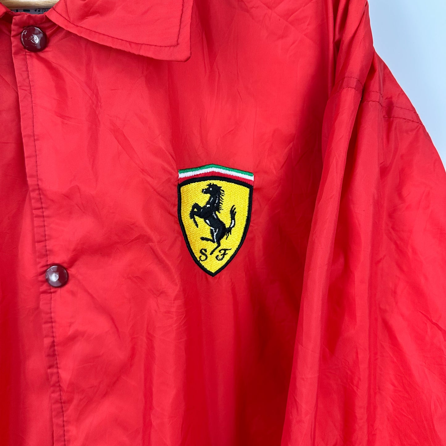 Vintage 1996 Ferrari Coaches Jacket